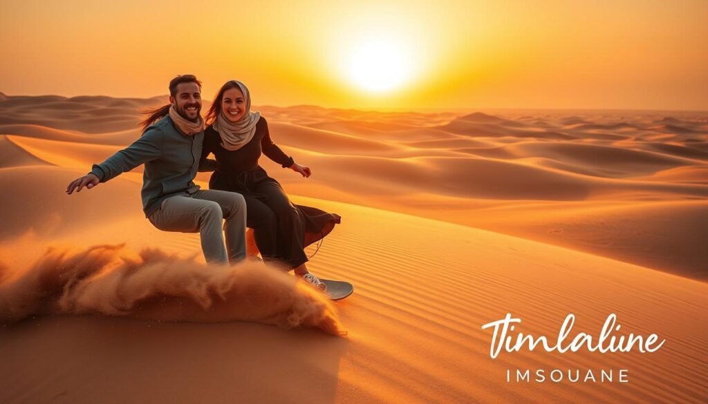sandboarding tour for couples