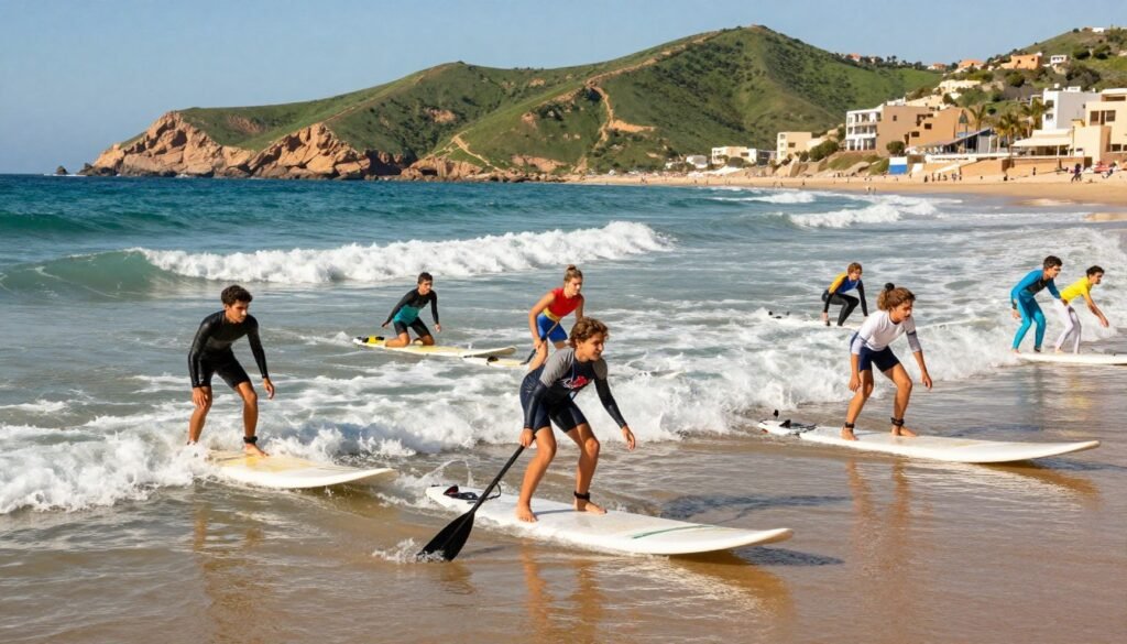 beginner waves Agadir